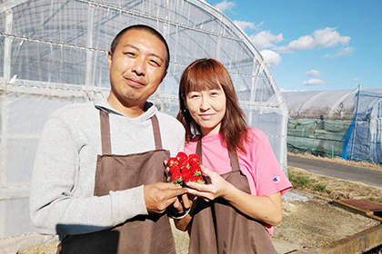 イチゴ生産者：高野農園さん