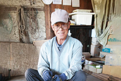 里芋・薩摩芋生産者：水島さん